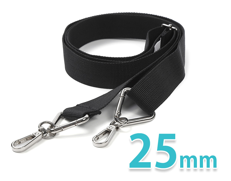 VivaSmile ショルダーベルト 金具（シルバー）開閉式25mm