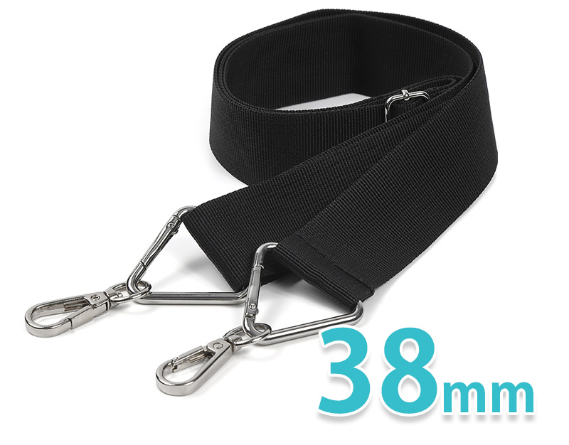 VivaSmile 防水 ショルダーベルト 金具（シルバー）開閉式38mm